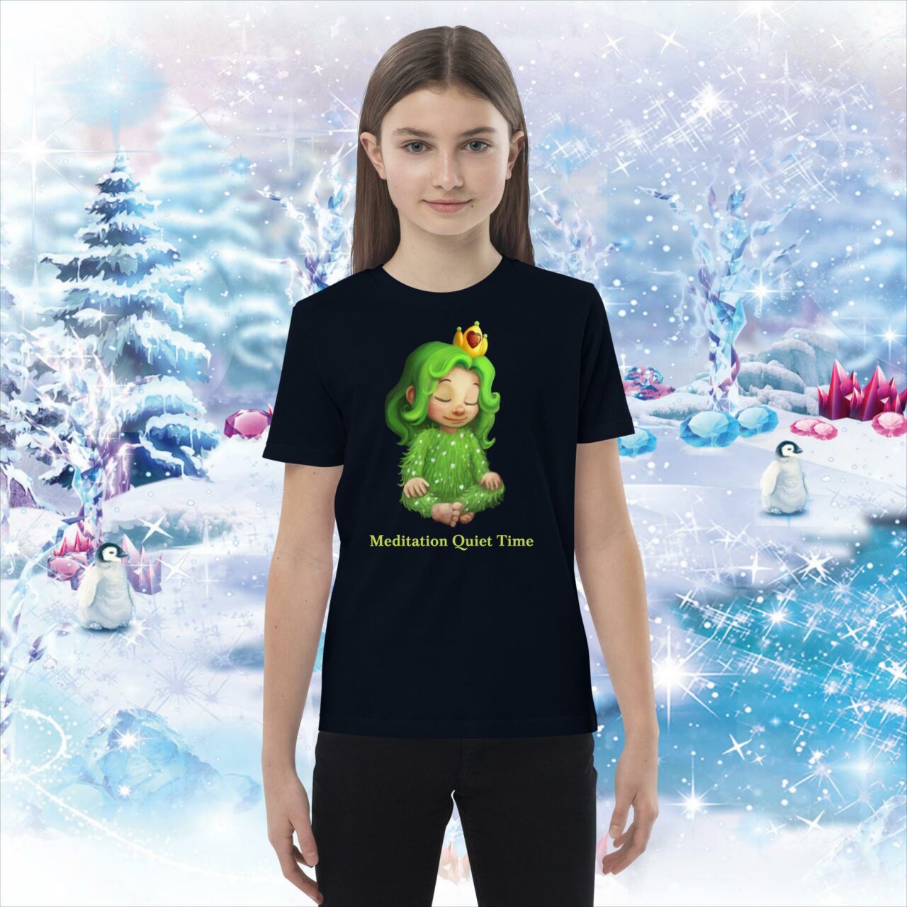 Children's Meditation T-Shirt Meditation Quiet Time