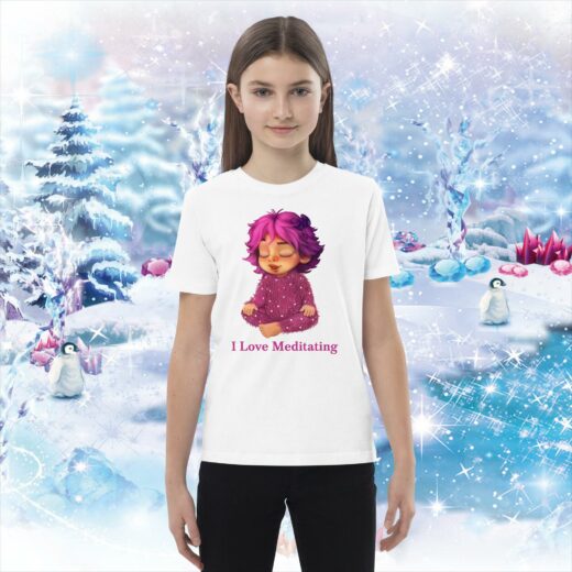 Children's Meditation T-Shirt - I Love Meditating