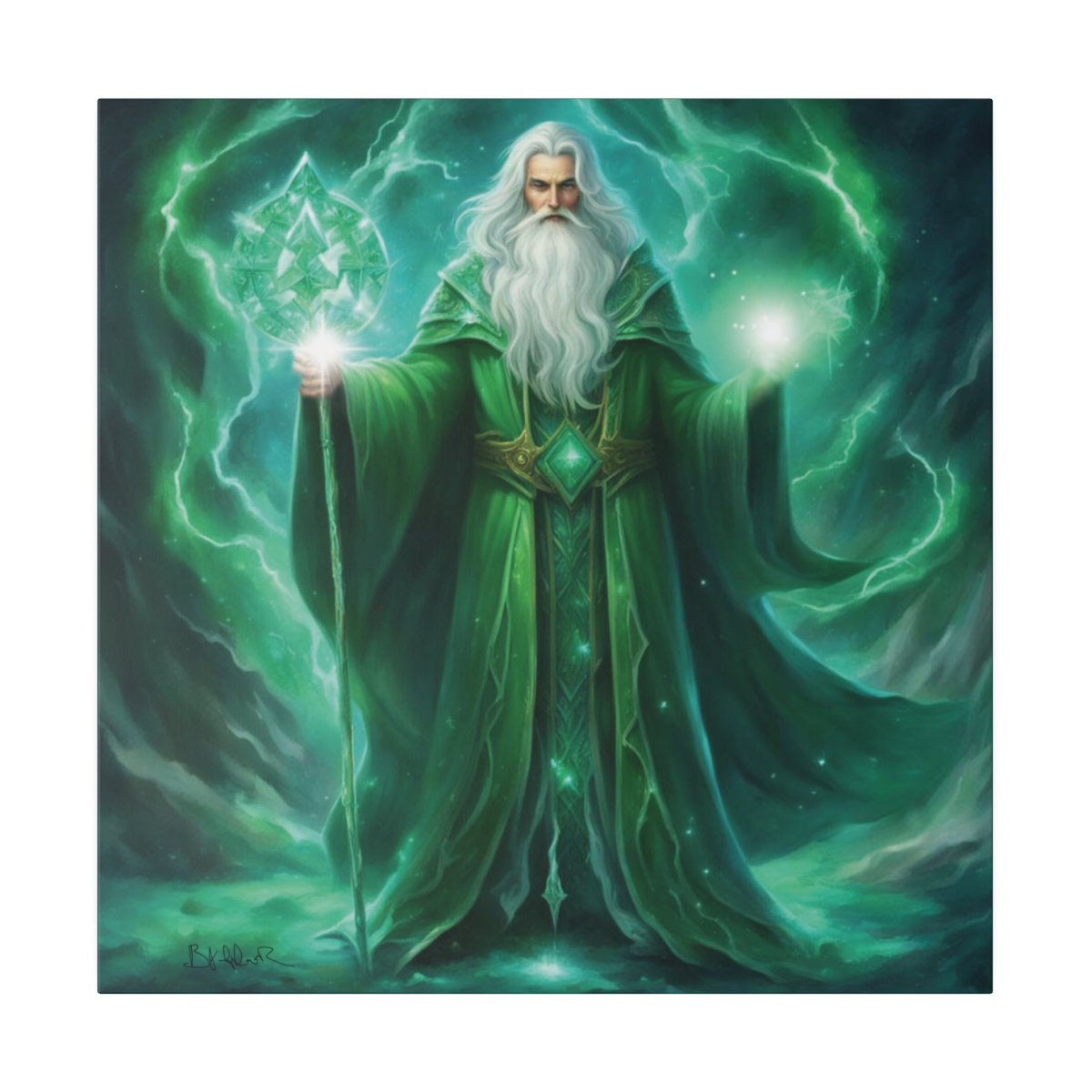 The Wizard Collection Canvas - Ice Wizard