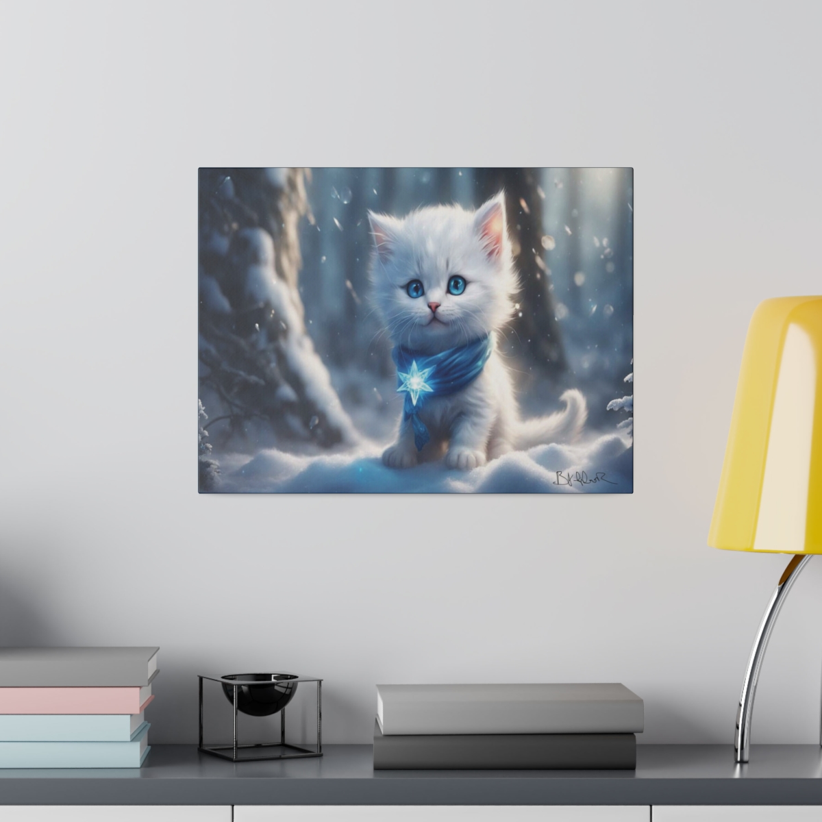 Gem Friends Canvas - Snowy