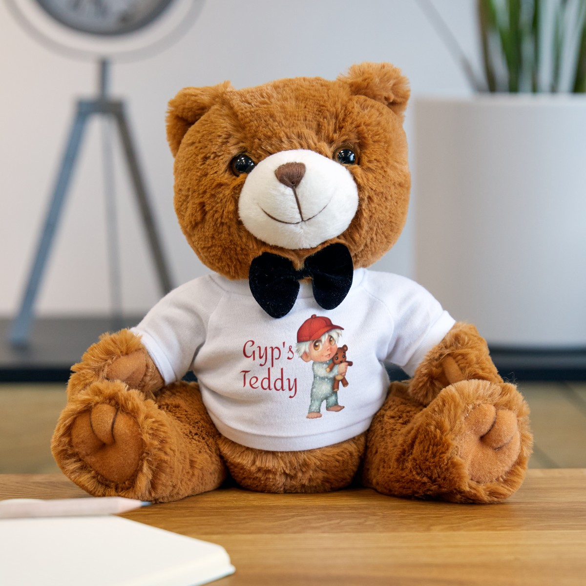 Teddy Bear with Gyp's Teddy T-Shirt