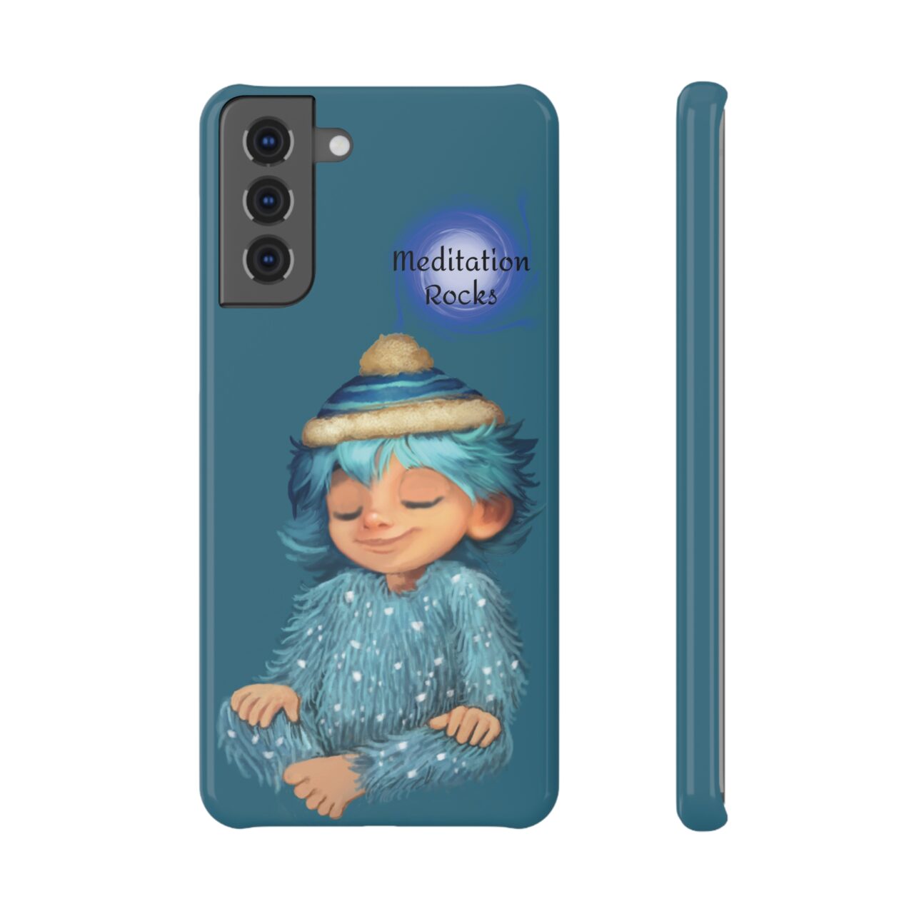 Phone Case - Aqua  Meditation Rocks - Image 3