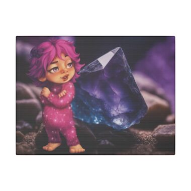 Snowmites Gems Canvas - Fluo with Fluorite